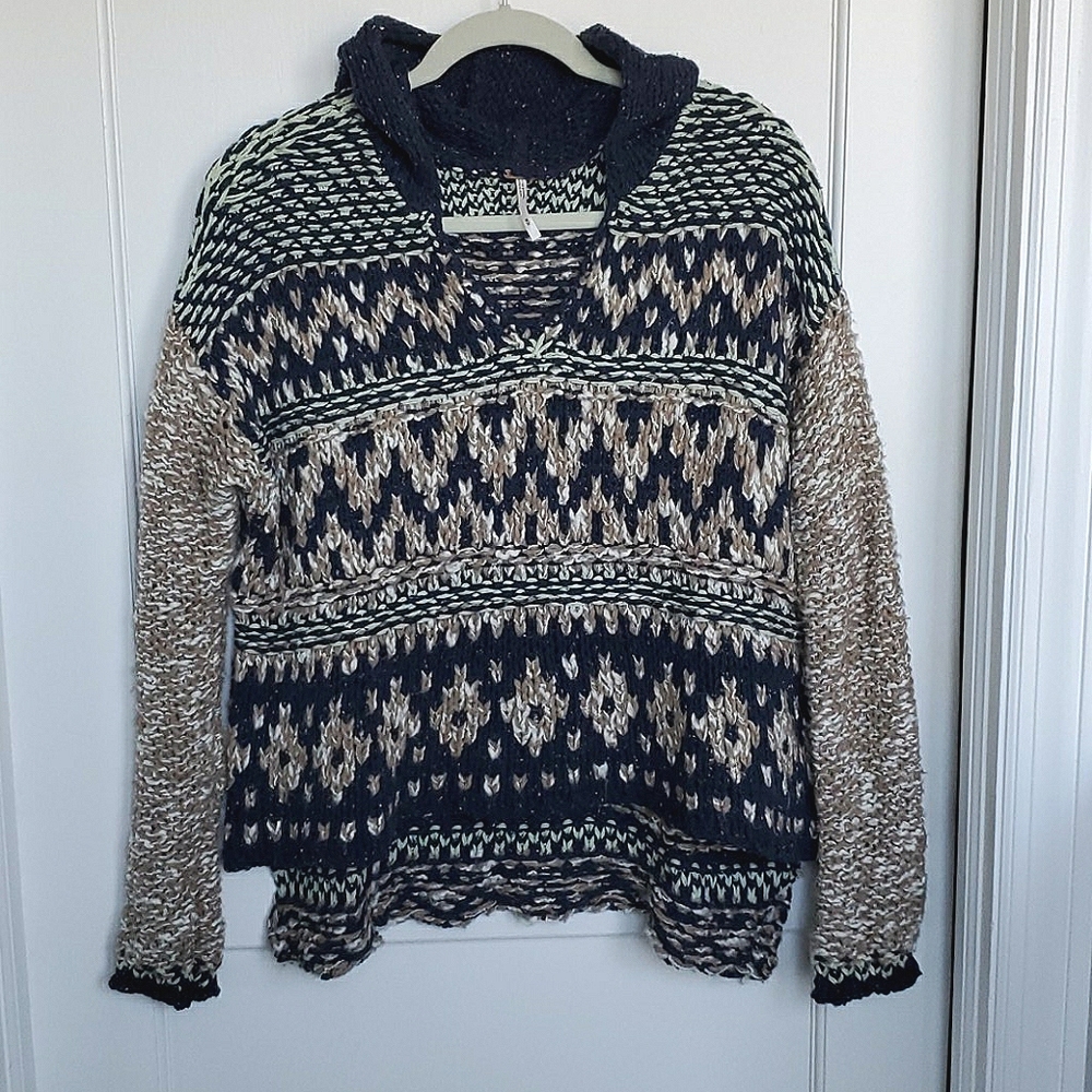 Free People Hooded Sweater